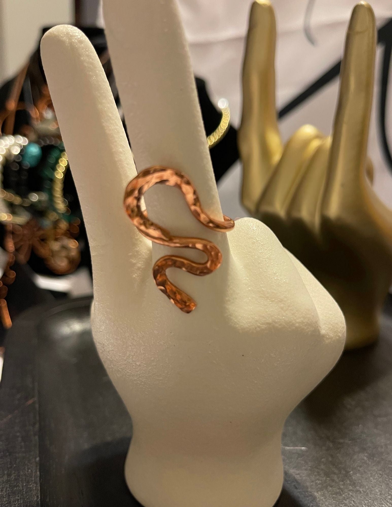 Copper Statement Ring