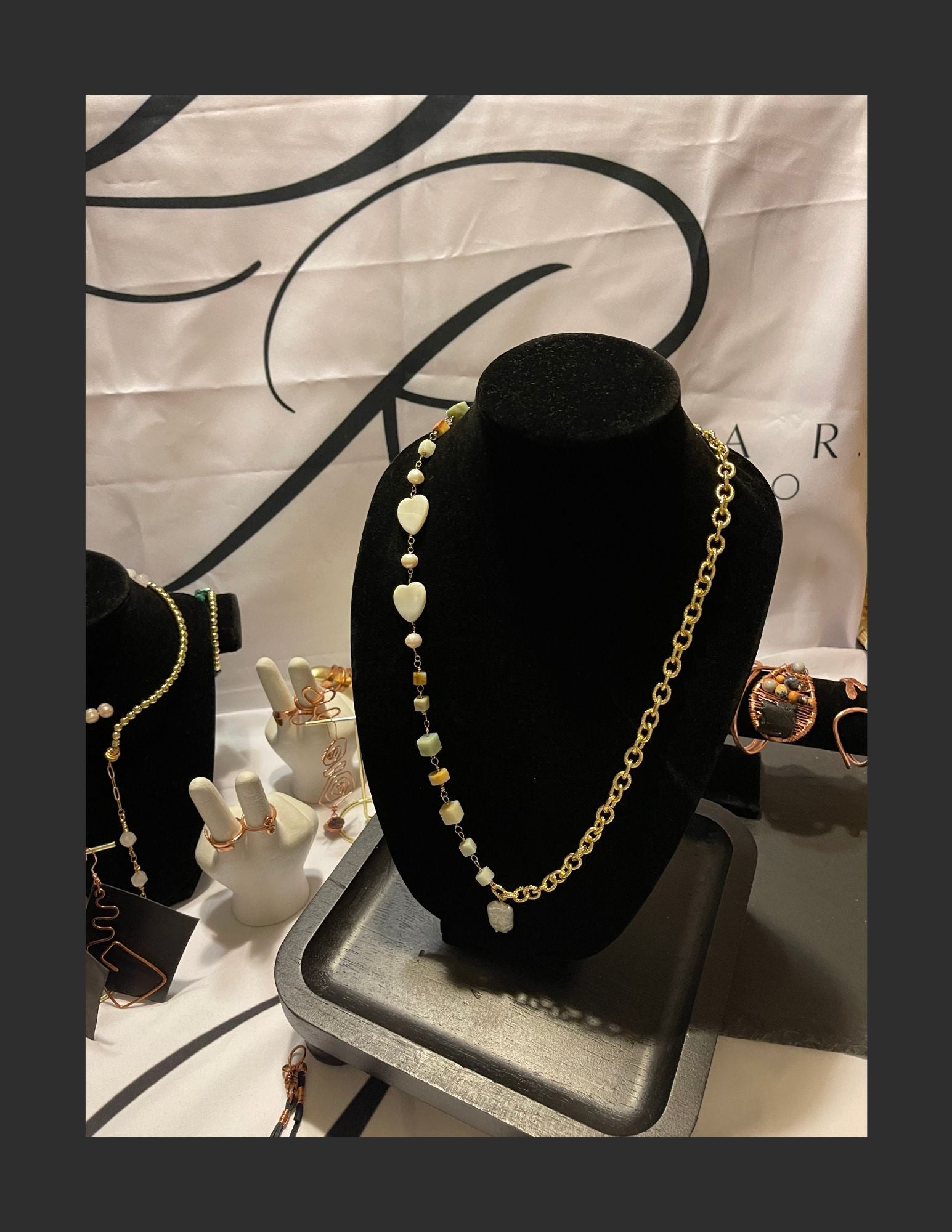 Asymmetrical Statement Necklace