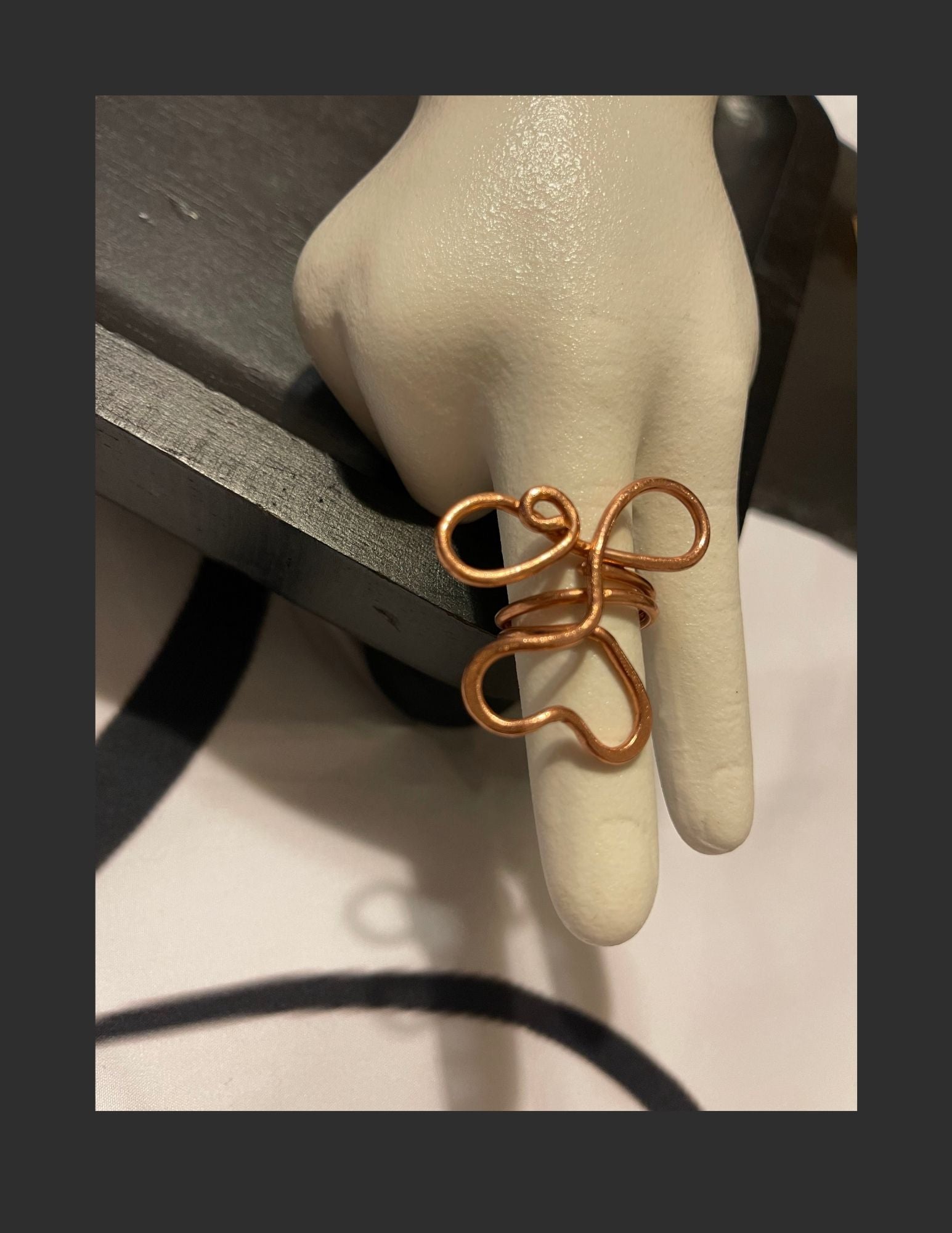 I Love You for Infinity — Copper Statement Ring