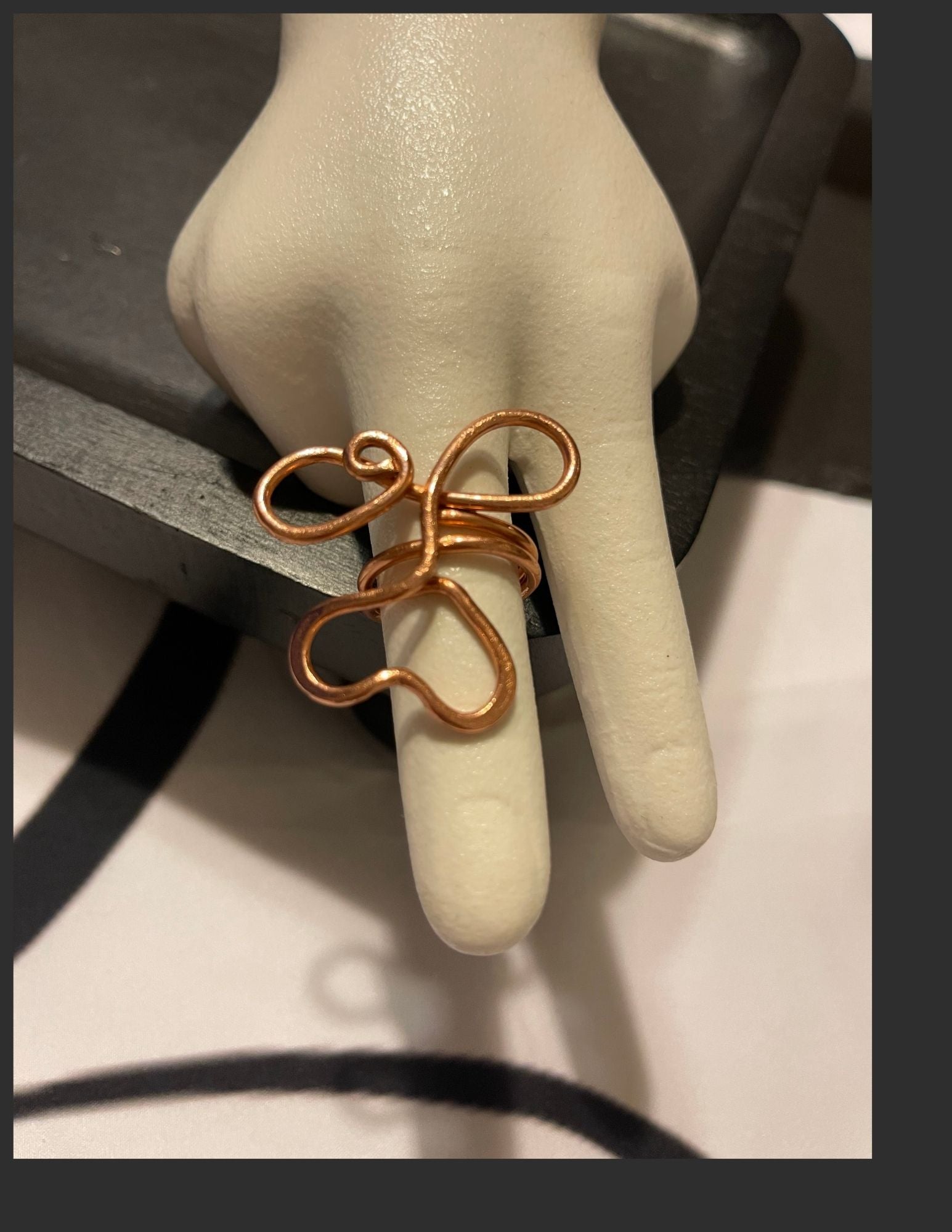 I Love You for Infinity — Copper Statement Ring