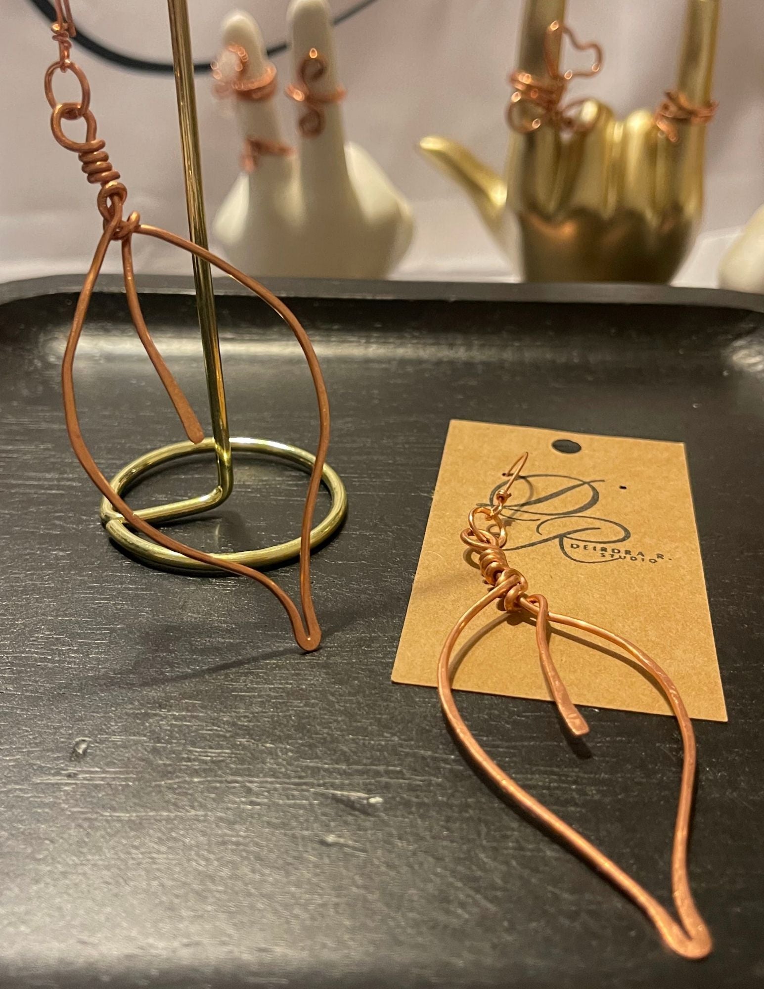 Becoming Leaf Earrings